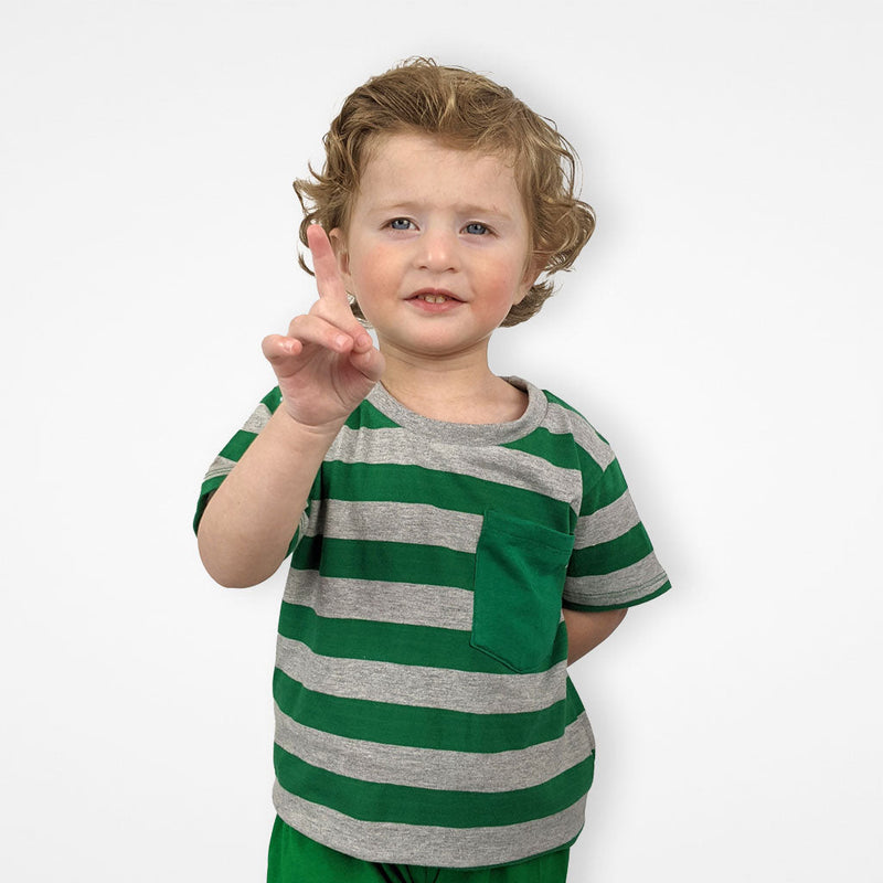 Green Stripe T-Shirt