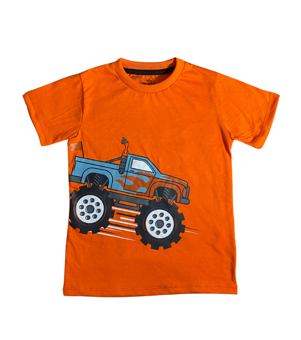 Truck Orange T-shirt