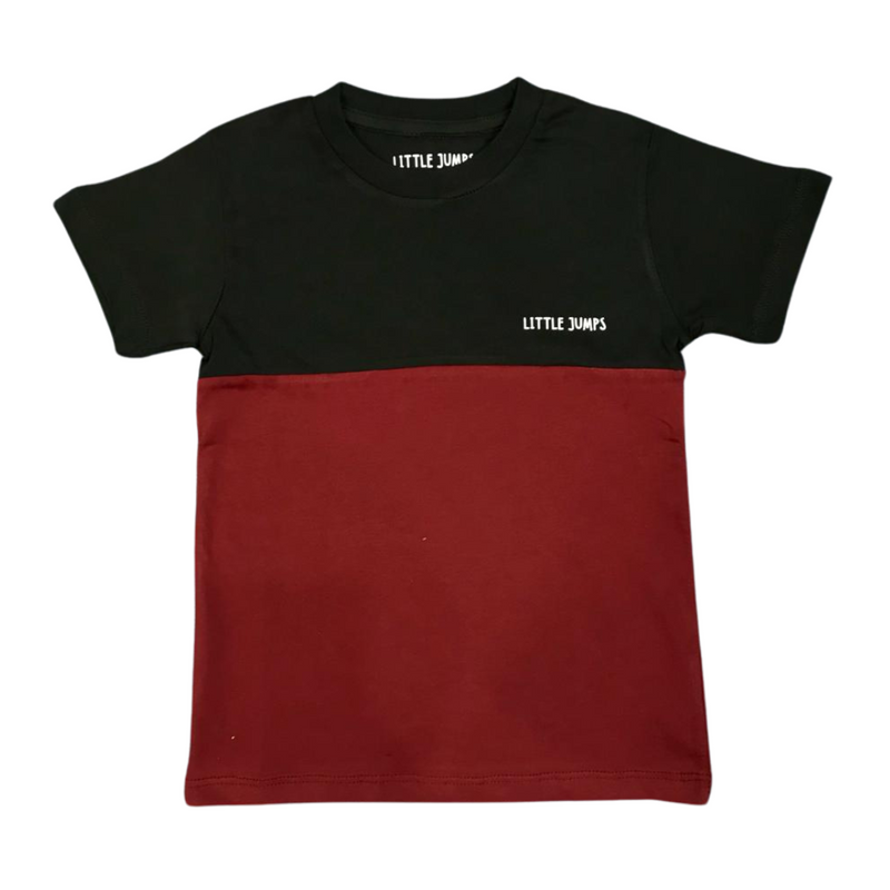 Black Panel T-Shirt