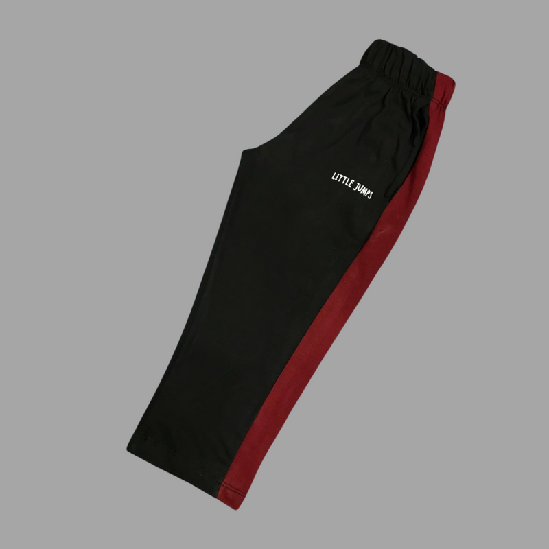 Black Jersey Trouser